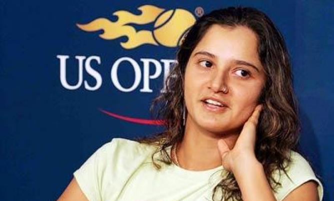Индийиская теннисистка Саня Мирза стала победительницей US Open в миксте - фотография