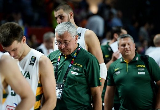 Литовские баскетболисты проиграли матч за третье место. - фотография