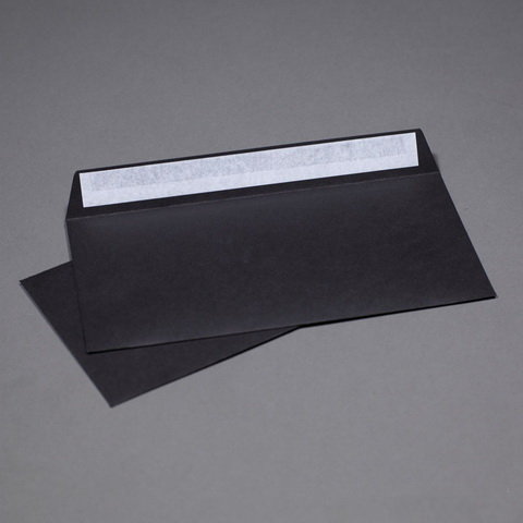 Черные конверты купить недорого - фотография